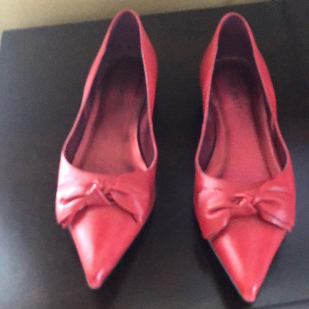 Nine West red flats